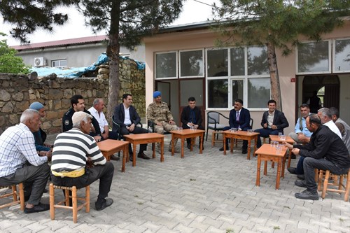 Kaymakamımız Sayın Mevlana KÜRKCÜ, İlçemiz Seren Mahallesine Ziyarette Bulundu